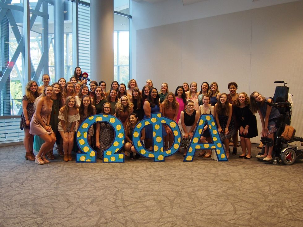 My Pledging Experience With Omega Phi Alpha