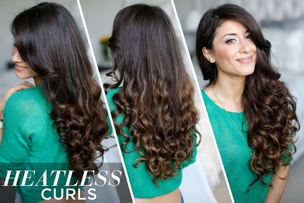 4 Hair Tutorials That Will Make You Never Want To Use Your Curling Iron Again
