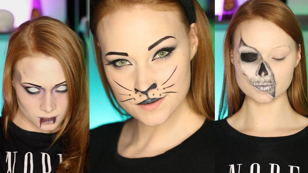 Simple and "Subtle" Halloween Makeup