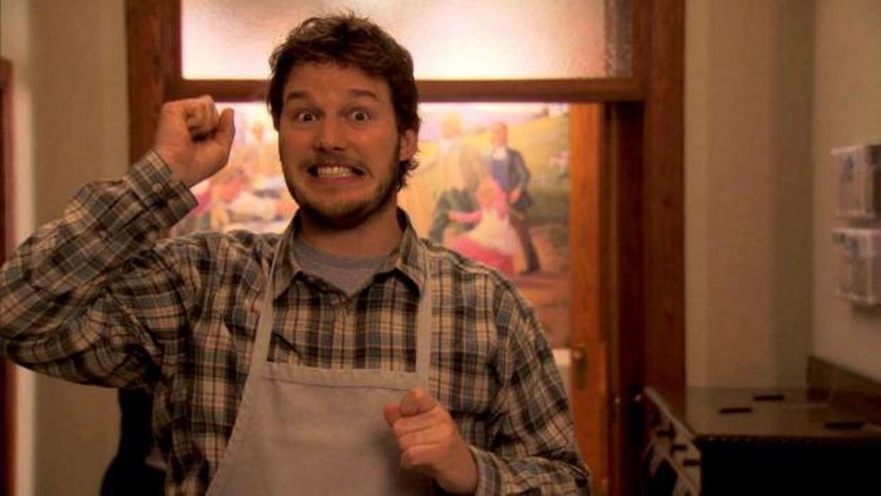 Finals Week According to Andy Dwyer