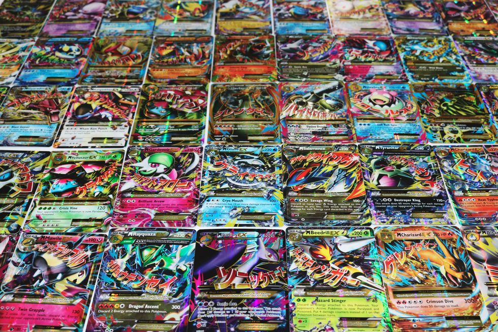 When You Open A Pack Of Trading Cards