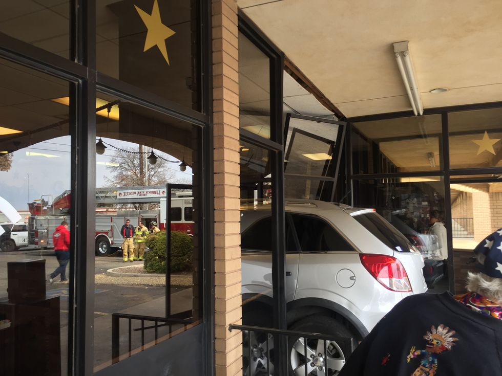 Car Crashes Into Restaurant In Lubbock As Told By A Witness