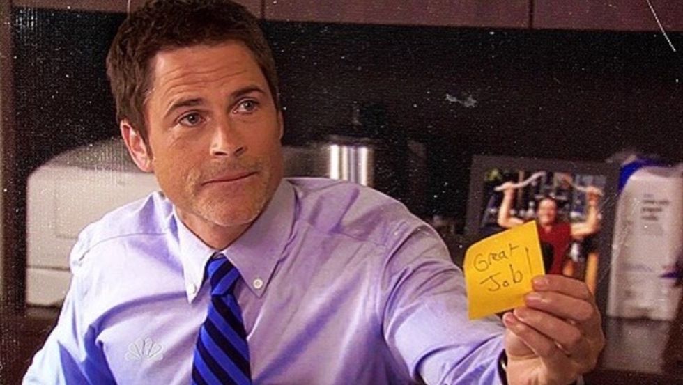 The End Of The Semester As Told By Chris Traeger