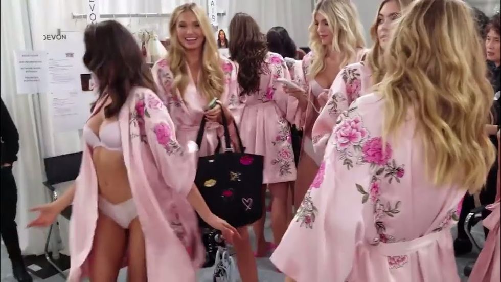 Victoria Secret Models Cause An Outrage