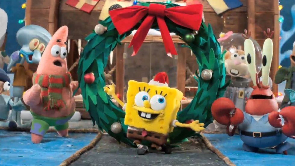 The 11 Stages Of Prepping For Christmas Like They Do In Bikini Bottom
