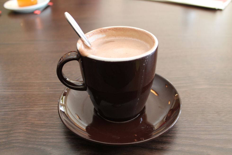I Start Winter Break With Hot Chocolate