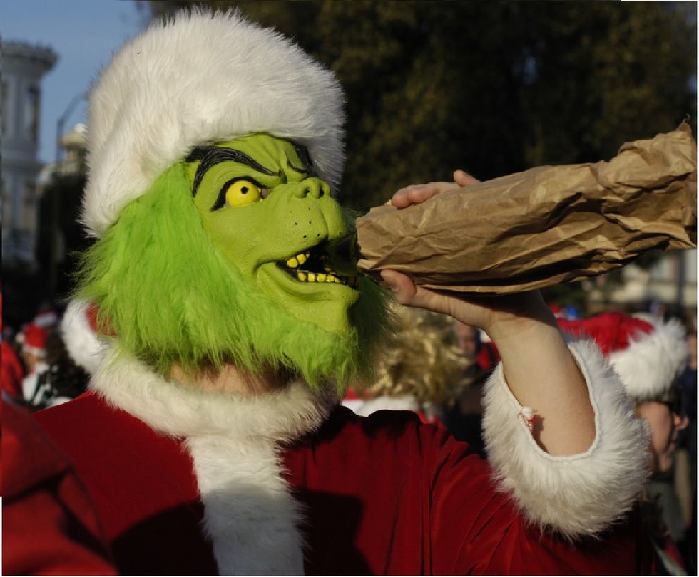 College As Told by 'The Grinch'