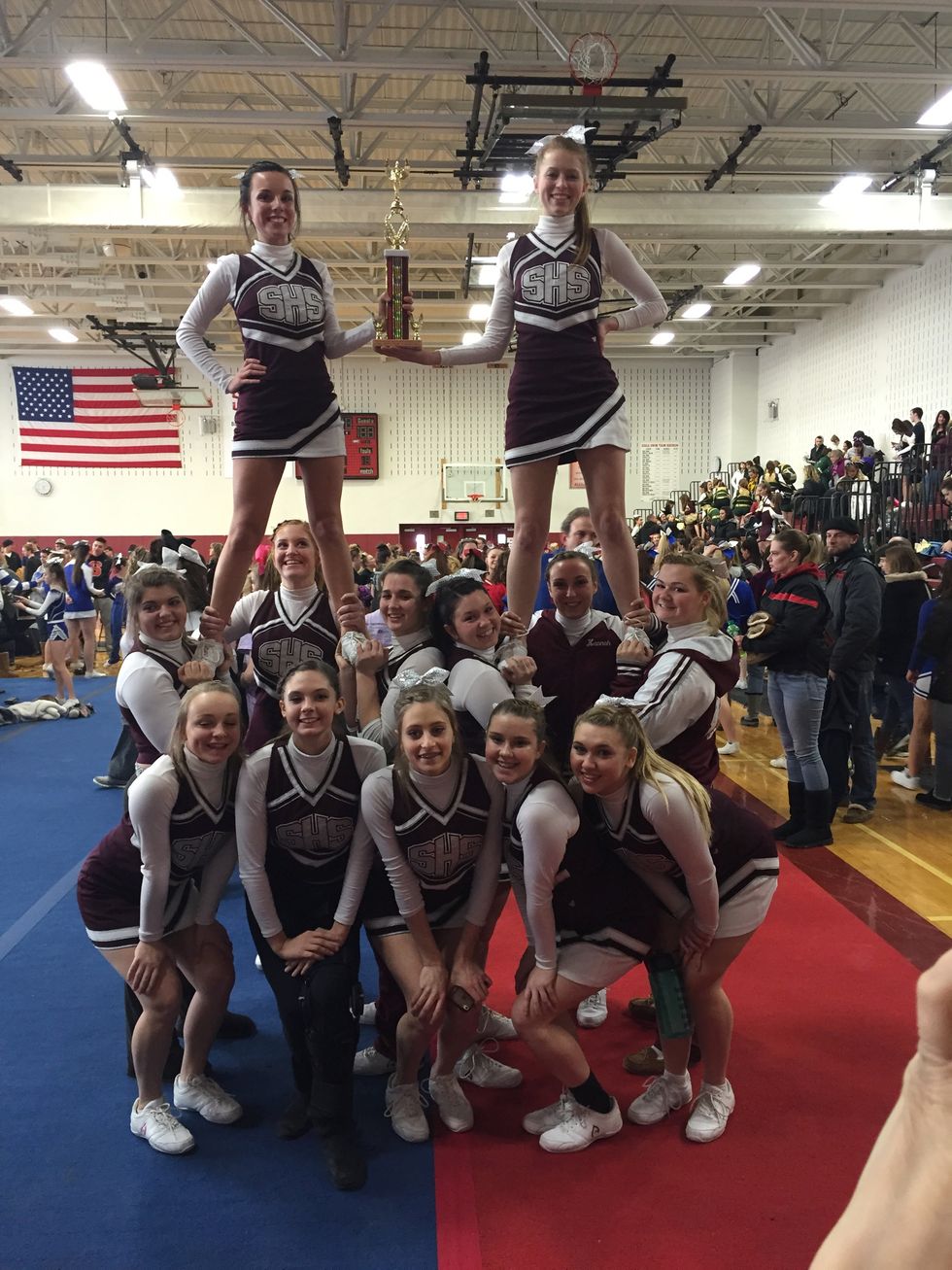 Lessons from a cheerleader