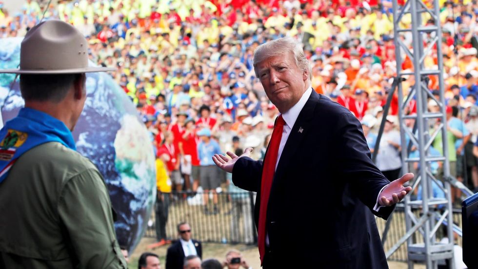What President Trump Got Wrong at National Jamboree