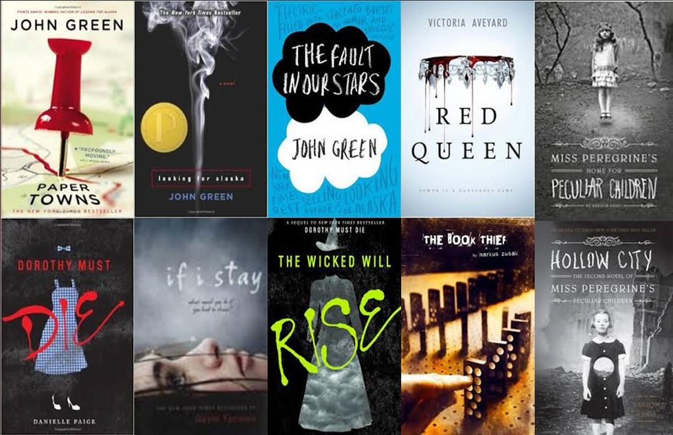 The Five Stages of Reading a Young Adult Novel