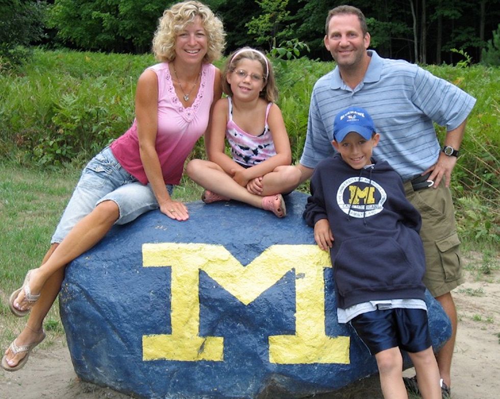 To The University Of Michigan Alumni Whose Rock Art Will Never Be Forgotten