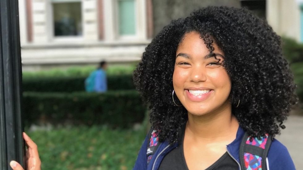 Tall With Big Curls And Taking On The City