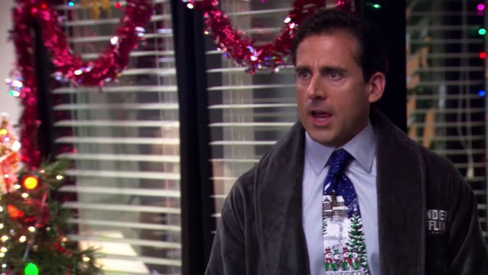 17 Reactions Michael Scott Would Have As A College Student On Winter Break