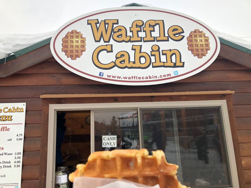 Are You Even Really Living If You Haven't Been To The Mount Snow Waffle Cabin?