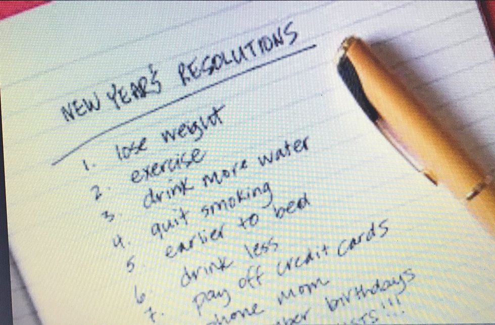 15 New Year's Resolutions That Only College Kids Will Understand