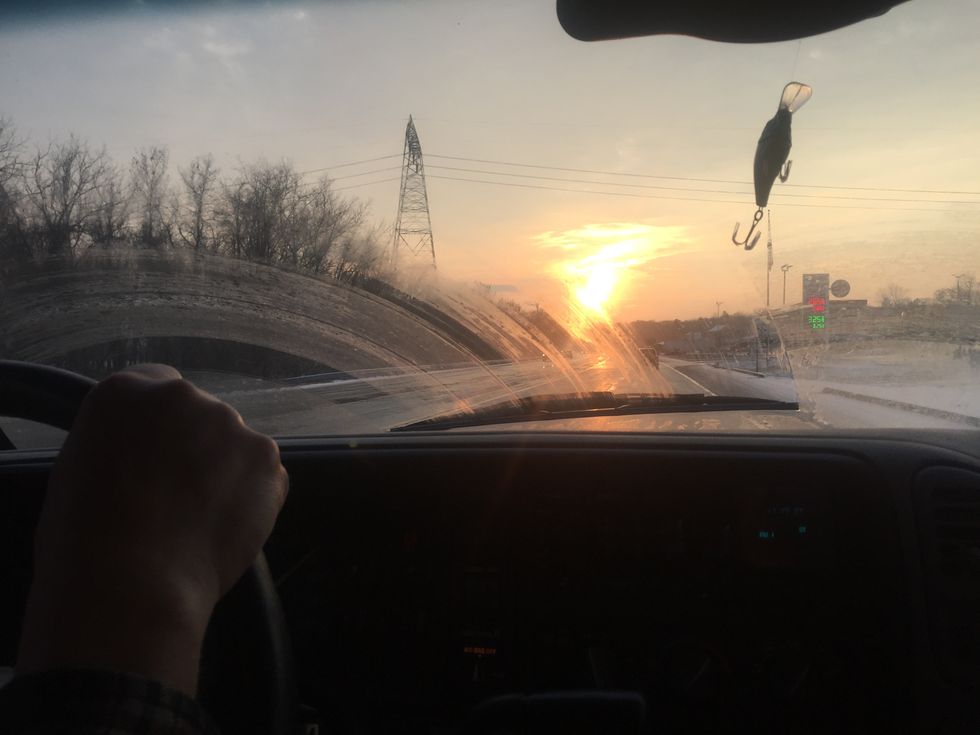 I see this woman often