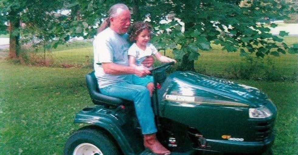 Just a Girl Missing Her Grandpa.