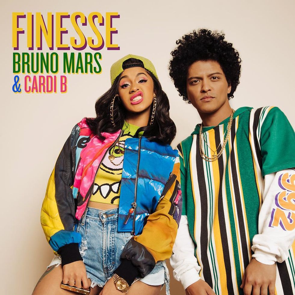 Bruno Mars And Cardi B Brought Back The 90s With The "Finesse" Remix And We Are THRIVING
