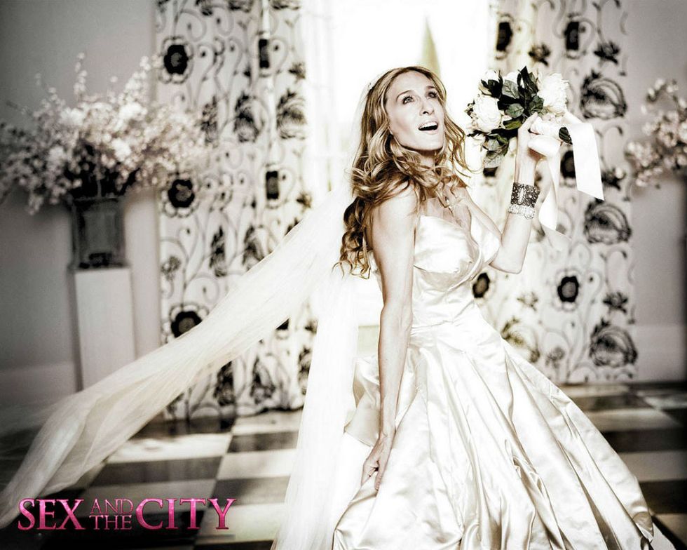 Stages Of Planning A Wedding As Told By Carrie Bradshaw