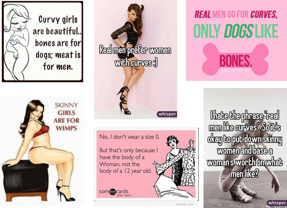 Stop The Skinny Shaming