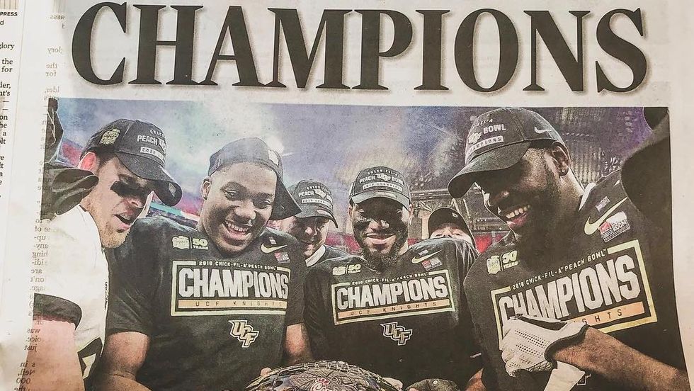 No, UCF, You Are Not 'National Champions,'