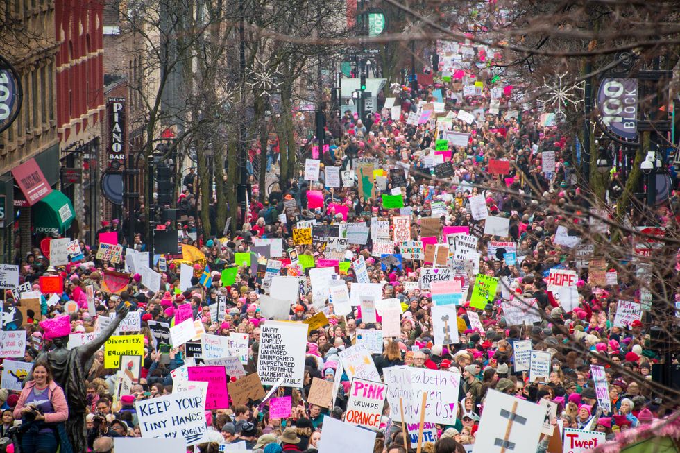 The Women's March Made History One Year Ago, And It Made History Again This Year