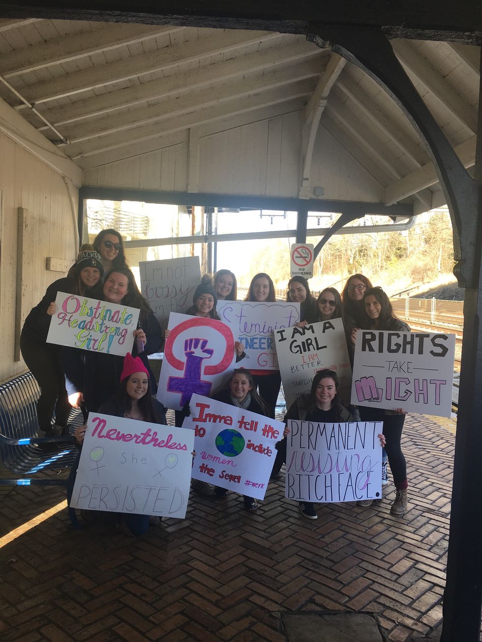 What It's Like Being Pro-Life At A Women's March