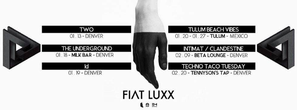 Fiat LuXx Trancends The Denver Artist Community Through Underground Dance Music
