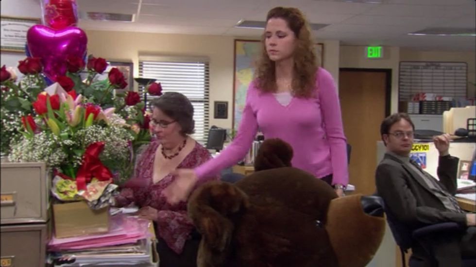 Being Single On Valentine's Day, According To The Dunder Mifflin Scranton Branch