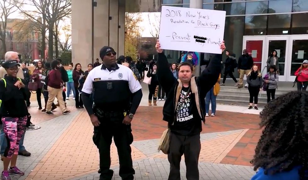 VCU "Sign Guy"