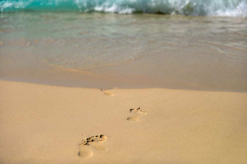 A Letter To The People Who Left Their Footprints