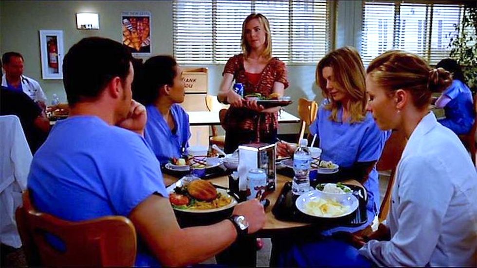 8 Times You’d Rather Be In The E.R. Than Your College Dining Hall, As Told By 'Grey’s Anatomy'