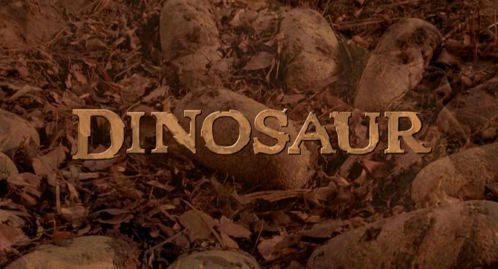 A Walt Disney Production: "Dinosaur"
