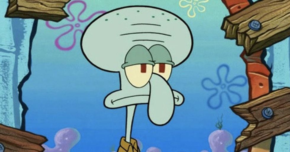 Valentine's Day as told by Squidward Tentacles