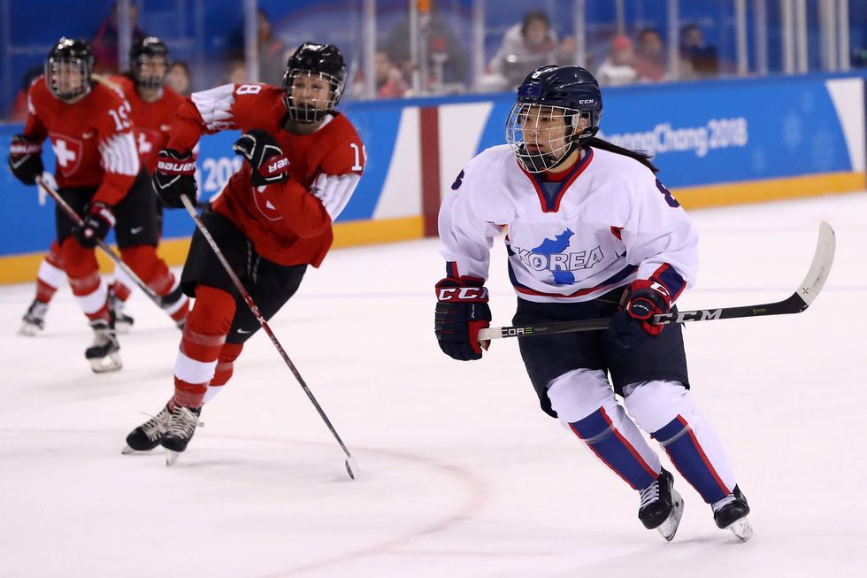 Two Koreas, One Flag
