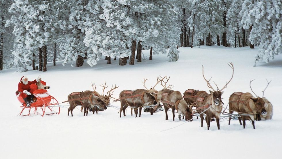 How Many Children Could Santa Actually Reach?