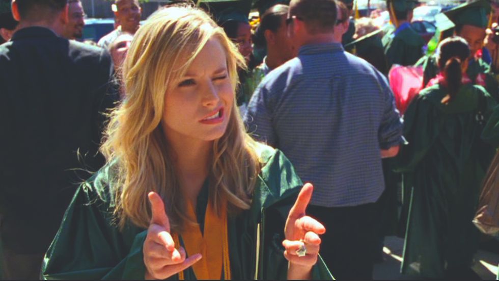 Trying To Go To Class More Than You Don’t, As Told By Kristen Bell