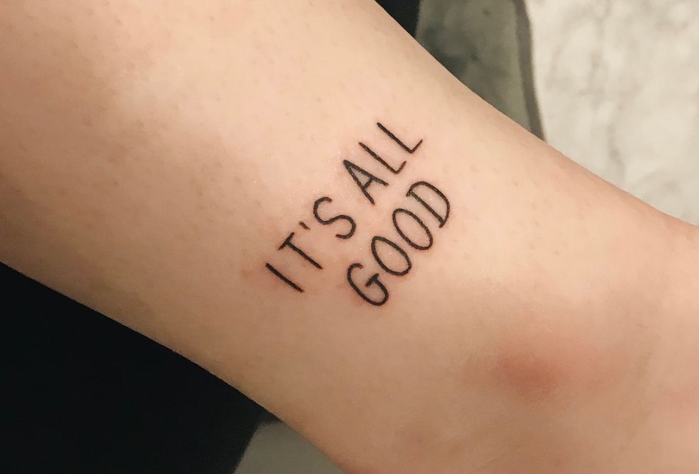 Why My First Tattoo Is A Permanent Reminder To Face My Fears