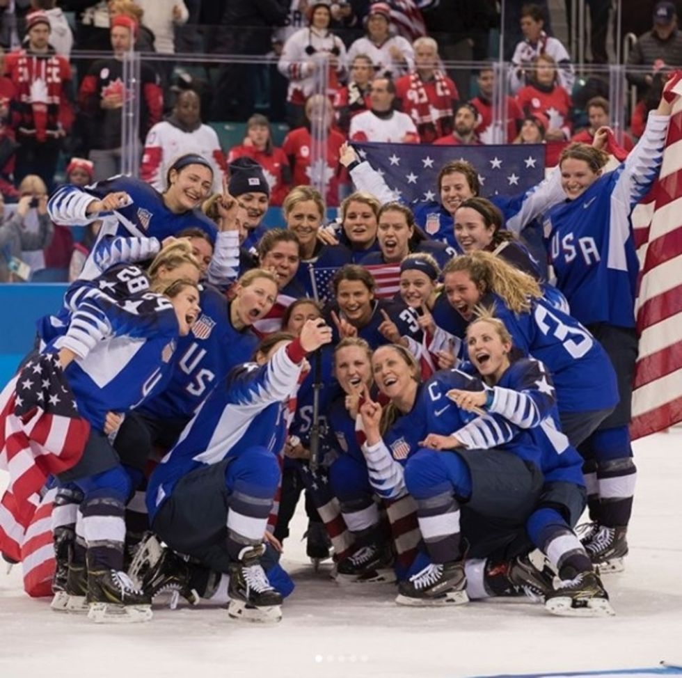 U.S. Women's Ice Hockey Team Outshines Men This Olympic Games