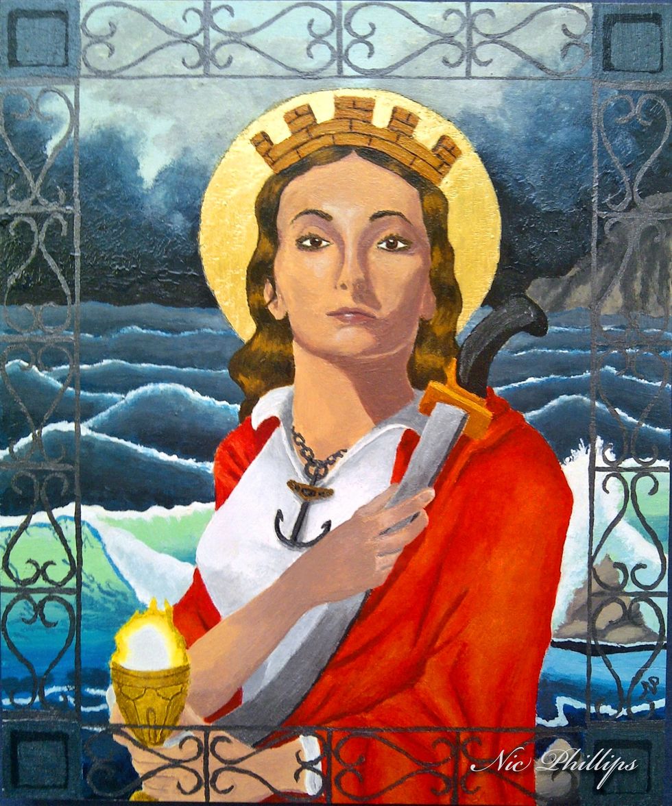 The Holy Great Martyr Saint Barbara