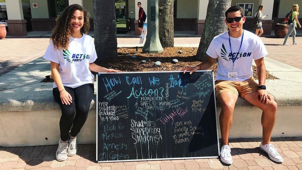 Student Government FGCU Action Party: Take Action And Vote