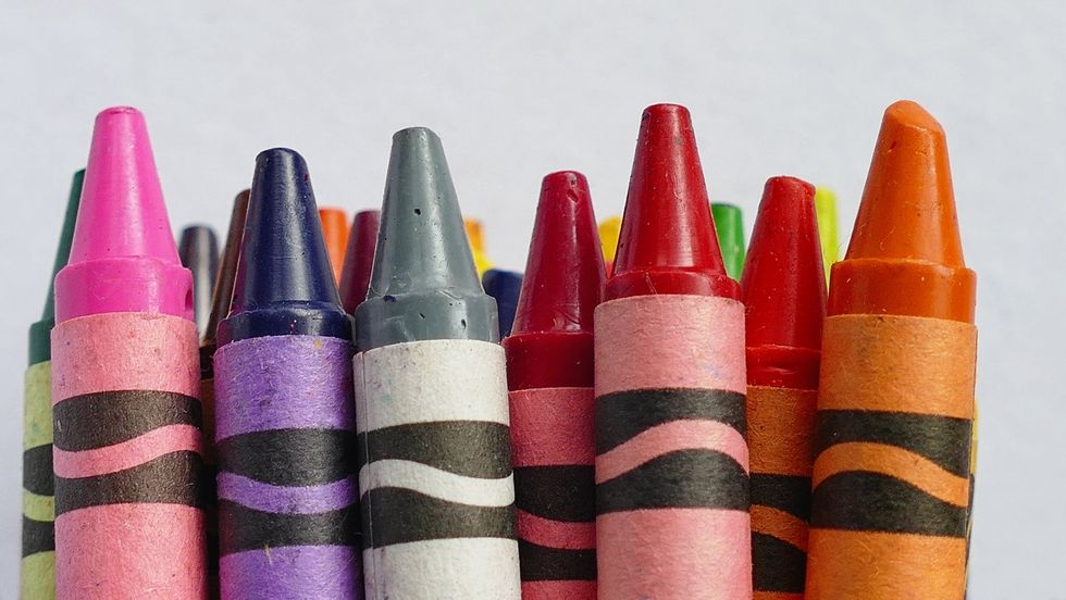 If College Majors Were Plucked Out Of A 96 Crayola Crayon Box