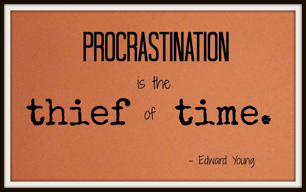 10 Thoughts Of A College Procrastinator