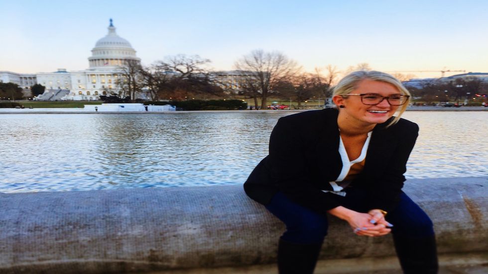 I'm Just A Girl Somewhere Between An Elephant And A Donkey