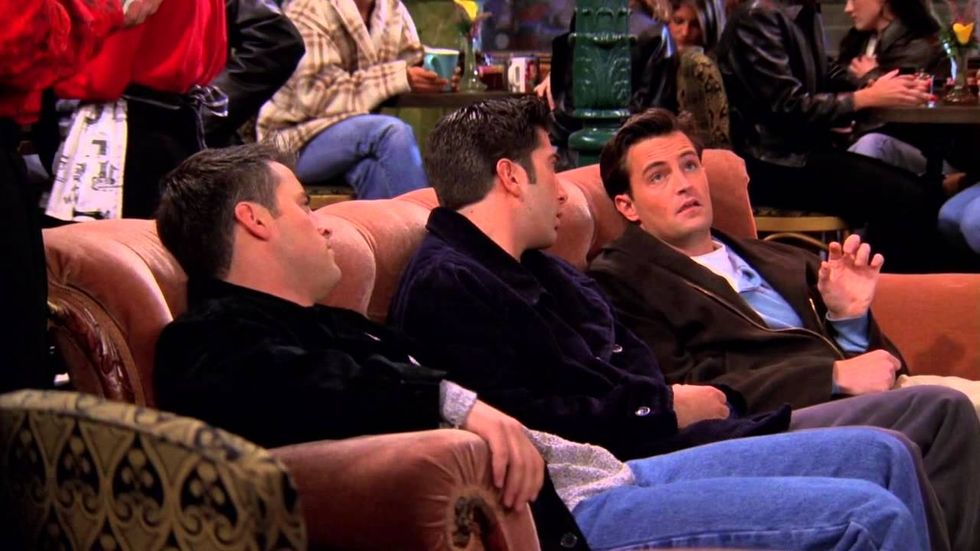 13 Stages Of Going Out In College As Told By 'Friends'