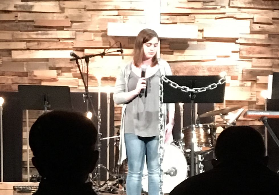 Poetry On Odyssey: After Performing A Monologue On Sex-Trafficking