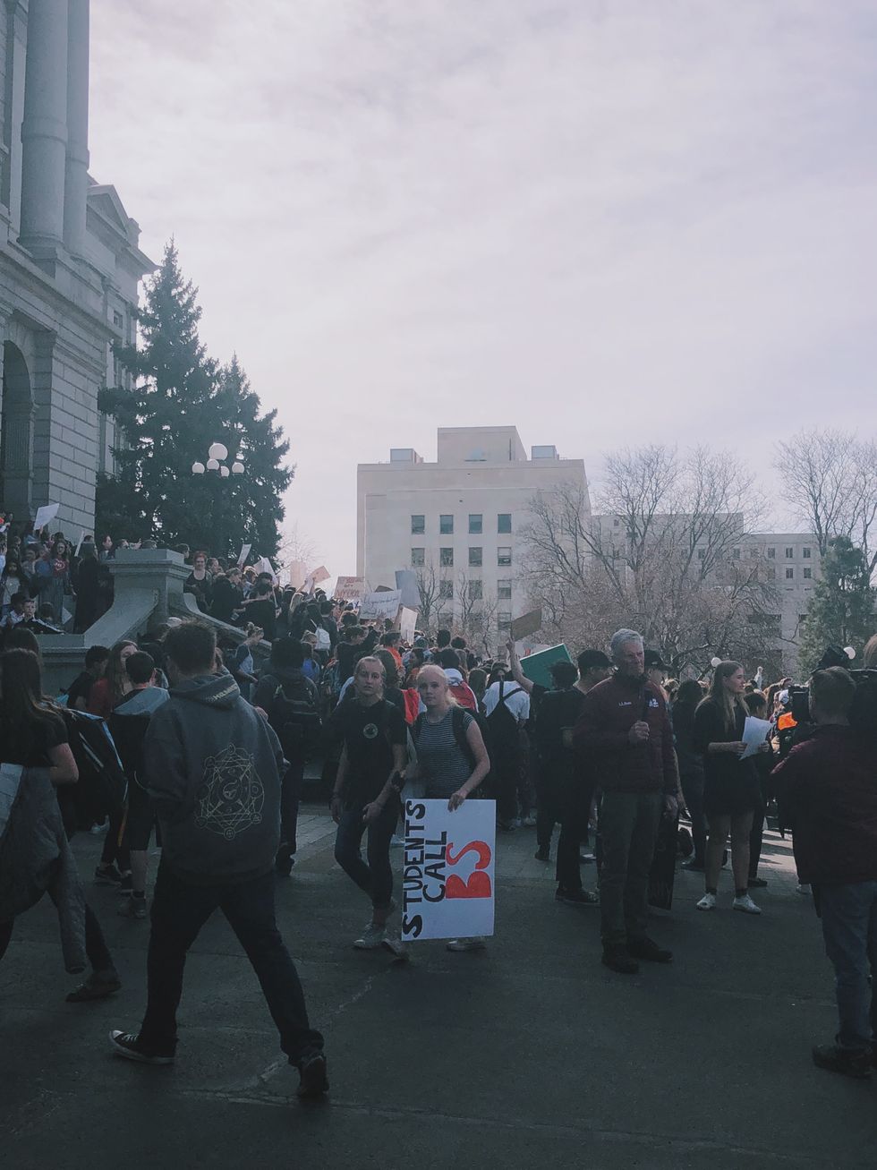 An Inside Look At The Denver Walkout Against Gun Violence