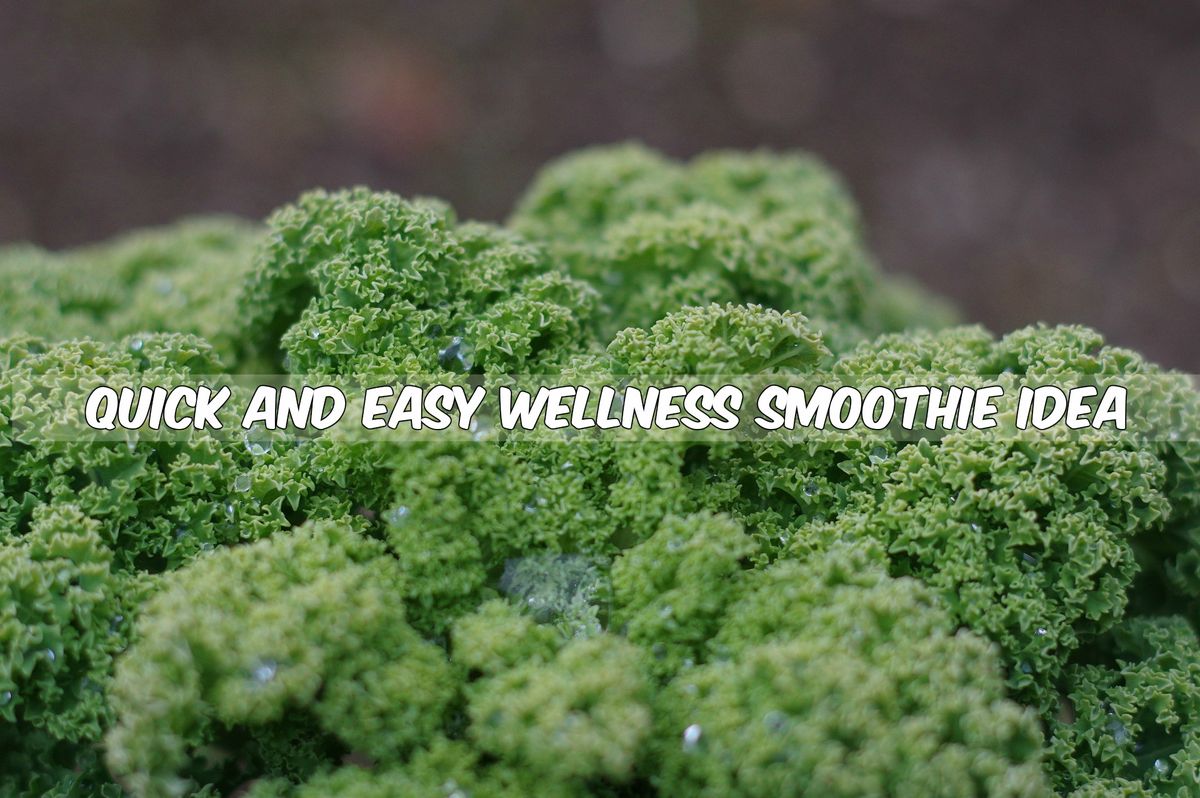 Watch: A Quick And Easy Wellness Smoothie Recipe