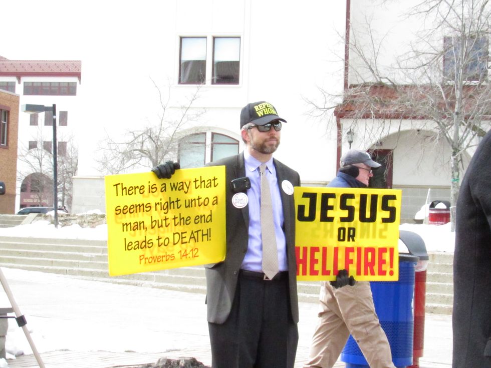 So Who Let The Hate Preacher On Montclair State University's Campus?