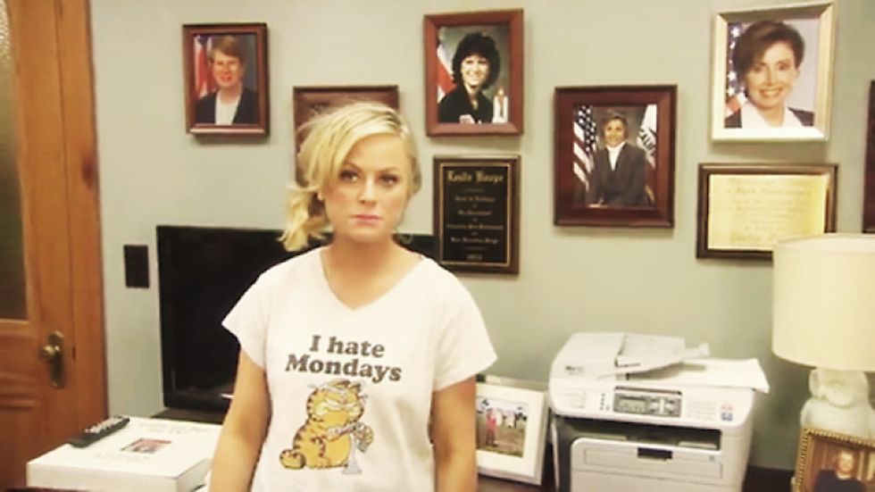 Everything That Comes Before And During Finals Week, Translated By Leslie Knope